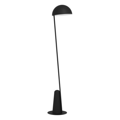 ARANZOLA Stojací lampa, těleso kov, povrch černá, pro žárovku 1x40W, E27, 230V, IP20, tř.2, rozměry d=300mm, h=1635mm, vč. vypínače na kabelu