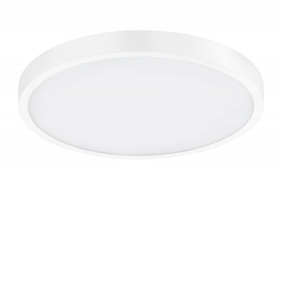 FUEVA-A LED 14W/20W Stropní přisazené svítidlo, těleso hliník, povrch bílá, difuzor plast opál, LED 1X14W/20W, CCT nast teplota 2700K neutr 4000K denní 6500K, pomocí dálk ov souč baleníl, Ra80, 230V, IP20, tř.2, rozměry dle typu