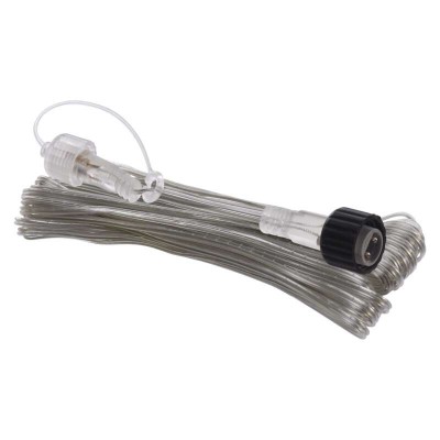 VR BASIC prodlužovací kabel, IP44, 10m Prodlužovací kabel pro venkovní/vnitřní spojovatelné vánoční osvětlení l=10m, transparent, 30V, IP44