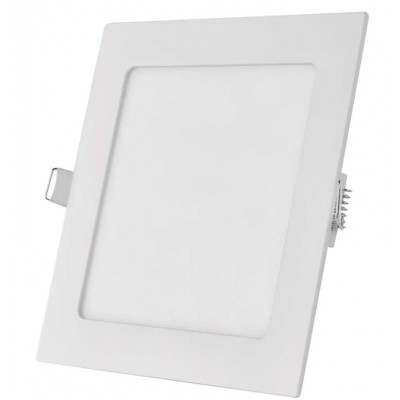 PLAM BI SQ 12W, 18W, 24W TRIAC Stropní podhledové svítidlo, základna hliník, povrch bílá, difuzor plast opál, LED 12,5W/1000lm, 18W/1500lm, 24W/2000lm, teplá 3000K/neutrální 4000K, stmív. TRIAC, Ra80, 230V, IP20, rozměry dle typu.
