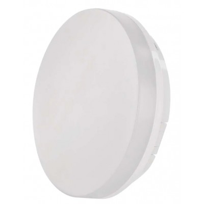 HELOT R 15W/24W IP44 HF senzor Venkovní přisazené svítidlo, HF senzor pohybu, dosah 10m, čas 10s-5min, těleso plast bílá, difuzor plast opál, LED 15W/1500lm, 24W/2400lm, neutrální 4000K, 230V, zvýš. krytí IP44, rozměry dle typu.