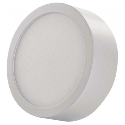 PLAM R 28,5W CCT TRIAC Stropní přisazené svítidlo, povrch bílá, difuzor plast opál, LED 28,5W, 2700lm, přepín. CCT teplota teplá 3000K-neutrální 4000K, stmív TRIAC, 230V, IP40, rozměry d=300mm, h=42mm.