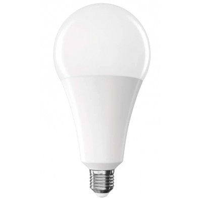 LED žárovka opál E27 28W Světelný zdroj, žárovka hrušková, sklo opál, LED 28W, 3452lm, E27, A90, teplá 2700K/neutrální 4000K, 230V, d=95mm, l=178mm