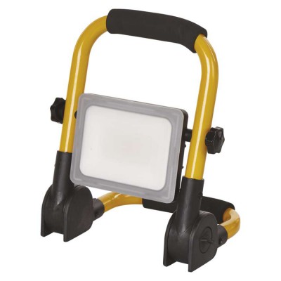 VILIO LED 21W, 31W, 51W, IP44 Montážní lampa, přenosný reflektor, těleso hliník, povrch černožlutá, difuzor plast opál, LED 21W, 31W, 51W, neutrální 4000K, Ra80, vyzař úhel 110°, 230V, IP44, rozměry dle typu, přívodní kabel l=1,5m