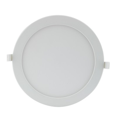 MSV 3IN1 CR přepínatelná teplota 3000K 4000K 6000K Stropní, podhledové svítidlo, těleso plast bílá, difuzor plast opál LED 24W, 2300lm, CCT přepín teplá 3000K, neutr 4000K, denní 6000K, Ra80, 230V, IP44/IP20, tř.2, d=240mm, h=25mm