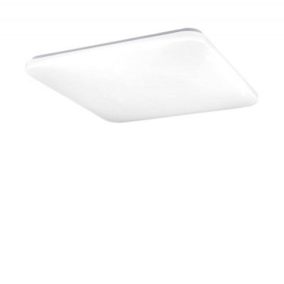 VALINA 20W/36W/48W nouzové Stropní svítidlo, senzor pohybu HF dle typu, SA - pro běžné i nouzové svícení 2h, základna kov, povrch bílá, dif plast opál, LED 20W/36W/48W, teplá 2700K/neutrání 4000K, 230V, IP20, rozměry dle typu.