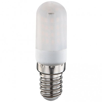 LED žárovka matná E14 MINI D=19mm, L=59mm VÝPRODEJ Světelný zdroj, žárovka válcová, matná, LED 3W, E14, teplá 3000K, 260lm/cca 13W žár, 230V, d=19mm, l=59mm, střední doba života 10.000 hodin