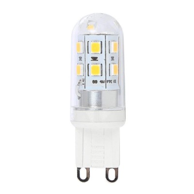 LIARA LED G9 4W 400LM 3000K Světelný zdroj LED, materiál plast, povrch bílá, krycí plast transparentní, LED 4W, G9, 400lm, teplá 3000K, 230V, životnost 15.000h, rozměry d=17mm, h=52mm