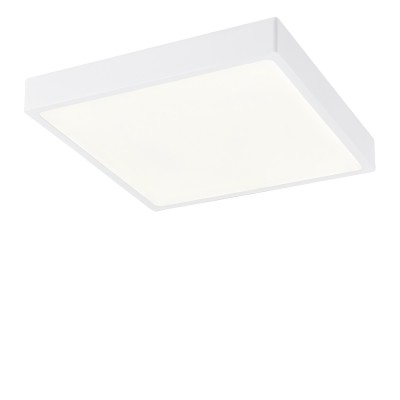 ALI LED 28W IP20 Přisazené stropní svítidlo, těleso hliník, povrch bílá mat, difuzor plast opál, LED 1x28W, 3300lm/2520lm, neutrální 4000K, stmív TRIAC, 230V, IP20, tř.2, rozměry h=26mm, 220x220mm