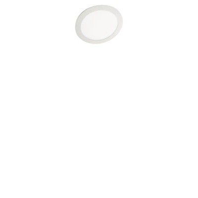 NURO R LED 18W Stropní, podhledové svítidlo kruhové, těleso hliník, povrch bílá, difuzor plast opál, LED 18W, 1350lm, neutrální 3800K, vyzřovaní úhel 120°, Ra80, 230V trafo/kab, IP20, tř.2, rozměry d=225mm, h=
