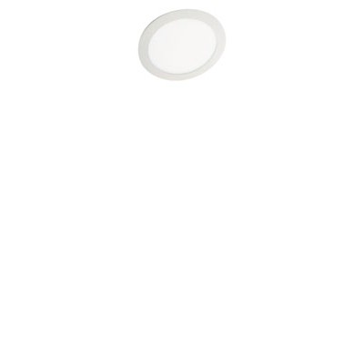 NURO R LED 24W Stropní vestavné svítidlo kruhové, těleso hliník, povrch bílá, difuzor plast opál, LED 24W, 1800lm, neutrální 3800K, vyzřovaní úhel 120°, Ra80, 230V trafo/kab, IP20, tř.2, rozměry d=295mm, h=