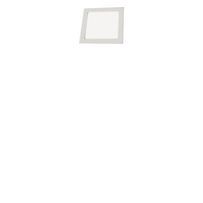 NURO-S LED 6W Stropní, podhledové svítidlo čtvercové, těleso hliník, povrch bílá, difuzor plast opál, LED 6W, 420lm, neutrální 3800K, Ra80, 230V trafo/kab, IP20, tř.2, rozměry 120x120x23mm