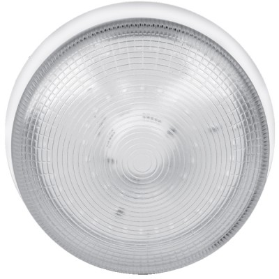 APATYK LED 15W IP44 Stropní svítidlo, základna plas barva bílát, difuzor sklo opál. LED 15W, neutrální bílá 4200K, 1600lm/cca jako 80W žár, Ra80, 230V, IP44, tř.2, d=225mm, h=105mm