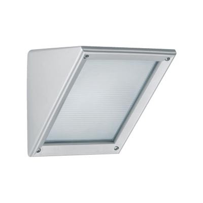 ARBIT SMALL PLAST IP54 Stropní svítidlo trojúhelníkové, těleso polykarbonát, barva černá, opál sklo, 1x75W, E27, 230V, IP54, 195x193x193mm