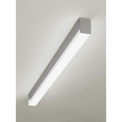 X-VISION Stropní/závěsné svítidlo, těleso hliník, bílá, difuzor plast, LED 33W, neutrální 4000K, 2770lm/cca 145W žár, 230V, IP20, 1402x66x92mm, BEZ konc