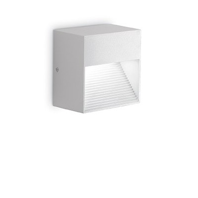 KUBO 1x28W G9 Nástěnné venkovní svítidlo, těleso hliník, povrch šedočerná antracit, difuzor akryl, pro žár. 1x28W, G9, 230V, IP44, tř.1, rozměry š=85mm, v=85mm,h=50mm, svítí dolů