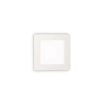 CLIC SQUARE teplá 3000K Podhledové svítidlo, těleso hliník, povrch bílá, difuzor plast bílá opál, LED 30W, teplá 3000K, 2500lm, 230V, IP20, tř.1, rozměry 227x227x35mm, trafo na kabelu