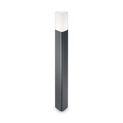 VAN 1x42W E27 Sloupkové venkovní svítidlo, těleso hliník, povrch antracit, difuzor polykarbonát opál, pro žárovku 1x42W, E27, 230V, IP44, tř.1, rozměry 105x100x80mm