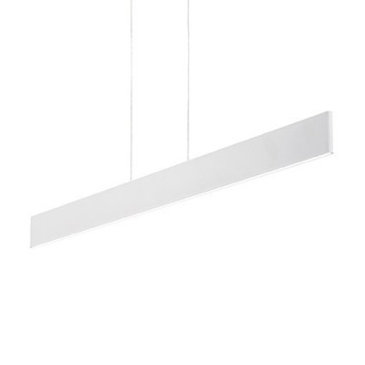 BLUETIT HL LED 32W Závěsné svítidlo, těleso hliník, povrch bílá, LED 32W, 2100lm, teplá 3000K, Ra80, 230V, IP20, tř.2, rozměry 1025x15mm, vč lankového závěsu l=1200mm lze zkrátit.