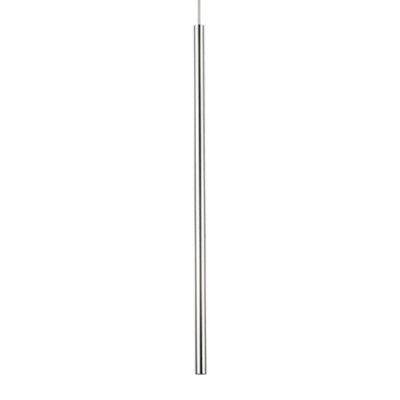 OSTRICH LED 12W L=1000mm Závěsné bodové svítidlo, základna a těleso kov, povrch chrom lesk, LED 12W, 760lm, teplá 3000K, 230V, IP20, tř.2, rozměry d=30mm, l=1000mm, vč. závěsného kabelu l=1860mm, lze zkrátit