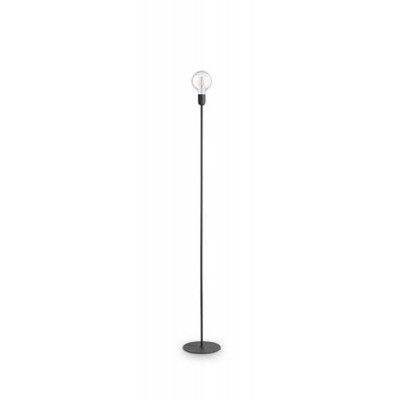 HAIGER FL Stojací lampa s objímkou, těleso kov, povrch černá/bílá/mosaz, pro žárovku 1x60W, E27, 230V, IP20, tř.2, rozměry h=1700mm.