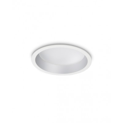 HEMAU LED 10W, 20W, 30W Podhledové stropní svítidlo, kruhové, těleso hliník, povrch bílá, difuzor plast opál, LED 10W/1200lm, 20W/2100lm, 30W/3200lm, teplá 3000K/neutrální 4000K, 230V, IP20, tř.2, rozměry dle typu.