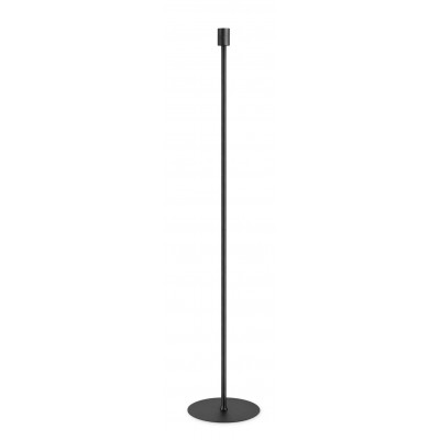 CLIOS FL Základna stojací lampy, těleso kov, povrch černá, pro žárovku 1x60W, E27, 230V, IP20, tř.2, rozměry d=280mm, h=1450mm, stínítko SAMOSTANĚ