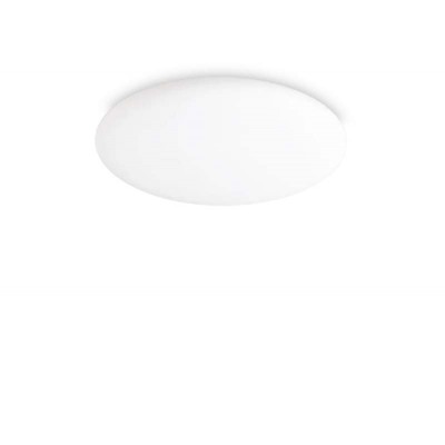 HASIL PL 22,5W/37,5W Stropní přisazené svítidlo, těleso kov, povrch bílá, difuzor sklo opál, LED 22,5W/2000lm, 37,5W/3100lm, teplá 3000K, 230V, IP20, tř.2, rozměry dle typu.
