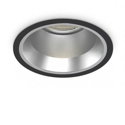 ENDE Stropní, podhledové svítidlo, těleso hliník, rámeček černá, LED 42W, neutrální 4000K, 4800lm, Ra90, 230V, IP54, tř.2, rozměry d=218mm, h=132mm.