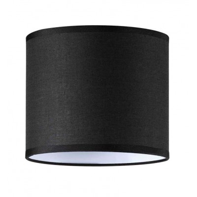 CLIOS DIF II Stínítko svítidla, materiál plast a textil černá, rozměry d=700mm, h=360mm, závěs SAMOSTANĚ