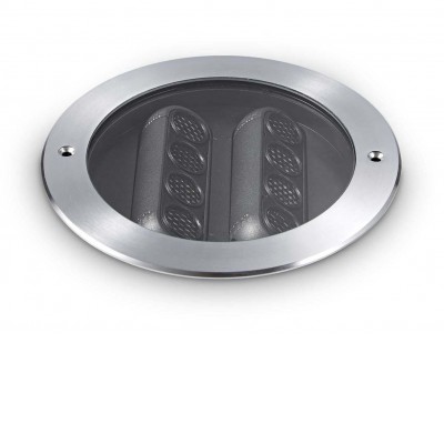 GAUB Zemní venkovní svítidlo, nastavitelný směr svícení +-30°, těleso hliník, ráměček nerez, krycí sklo čiré, LED 13,5W, teplá 3000K, 1300lm, 230V. IP67, tř.1, rozměry 270x170mm.