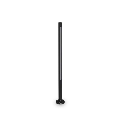 SACUS 25W IP65 Sloupkové svítidlo, exteriérové, těleso hliník, povrch černá, difuzor plast opál, LED 25W, 2600lm, teplá 3000K, 230V, IP65, tř.2, rozměry h=1605mm, d=25mm