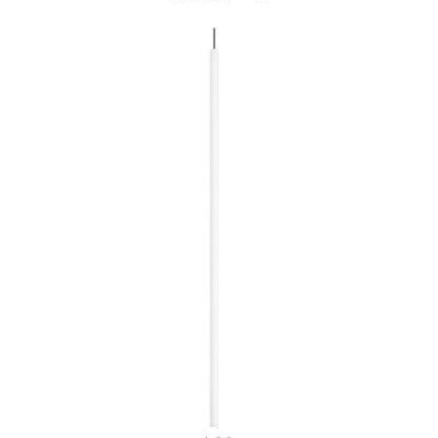 RACIO HL II 3,5W Závěsné bodové svítidlo, základna kov, povrch bílá, LED 3,5W, 220lm, teplá 3000K, 230V, IP20, tř.2, rozměry d=15mm, h=705mm, vč. závěs. kabelu l=7700mm, lze zkrátit.