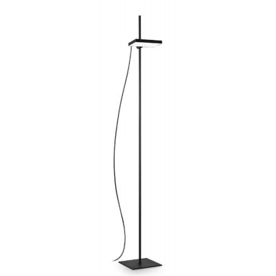 REDGU FL 17W Stojací lampa, nastav. směr svícení, těleso kov, povrch černá/bílá, difuzor plast opál, LED 17W, 1950lm, teplá 3000K, 230V, IP20, tř.2, rozměry 200x150mm, h=1800mm.