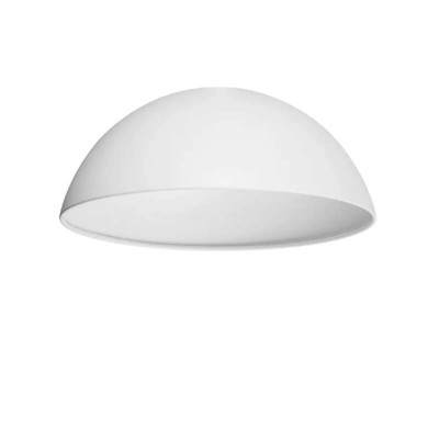 SUBR stínidlo IV Stínidlo pro svítidlo, těleso kov, povrch bílá, rozměry d=400mm, h=172mm, POUZE STÍNIDLO