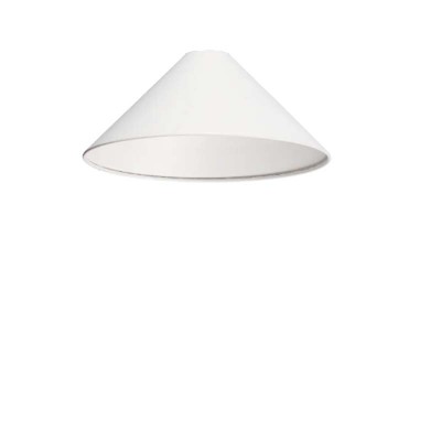 SUBR stínidlo III Stínidlo pro svítidlo, těleso kov, povrch bílá, rozměry d=280mm, h=120mm, POUZE STÍNIDLO
