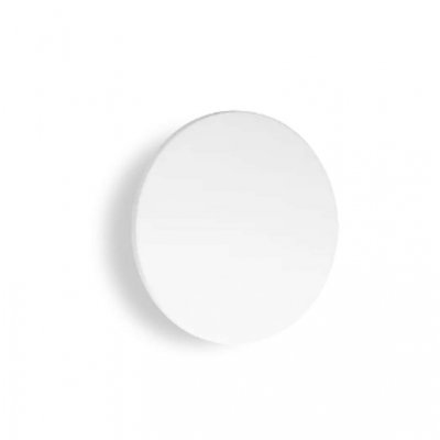 DOBOK WL 9W Venkovní nástěnné svítidlo, nepřímé svícení, těleso hliník, povrch bílá, LED 9W, 950lm, teplá 3000K, 230V, IP54, tř.1, rozměry d=180mm.