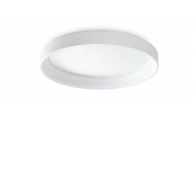 PEM 21W Stropní přisazené LED svítidlo, těleso kov, povrch bílá, difuzor plast opál, LED 30W, 3150lm, teplá 3000K, 230V, IP20, tř.2, rozměry d=450mm, h=110mm.