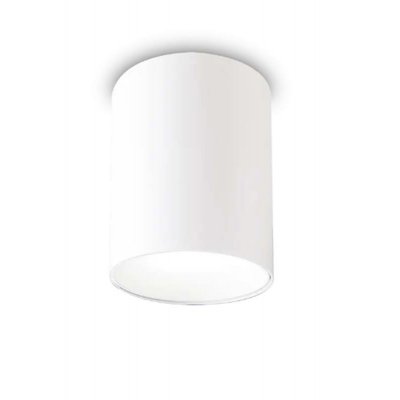 GOTHA R 10W Stropní, přisazené bodové svítidlo, těleso hliník, povrch bílá, LED 10W, 900lm, teplá 2700K, vyzař. úhel 28°, Ra90, 230V, IP20, rozměry d=80mm, h=105mm.