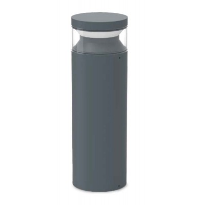 LISONE FL 14W Sloupkové venkovní svítidlo, těleso hliník, povrch černá antracit/kávová/černá, difuzor plast opál, krycí plast čirý, LED 14W, 1200lm, teplá 3000K, IP65, tř.1, rozměry d=130mm, výška dle typu.