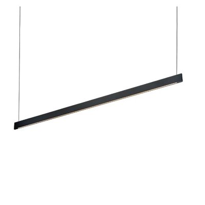 BLUETIT HL II 36W Závěsné svítidlo, těleso hliník, povrch bílá/černá, difuzor plast opál, LED 36W, 4000lm, teplá 3000K, 230V, IP20, tř.1, rozměry 1200x60x10mm, vč lankového závěsu l=2000mm lze zkrátit.
