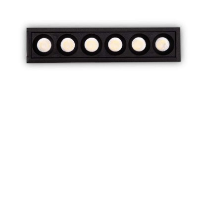 FIRMAN III 10W/20W Stropní podhledové bodové buňkové svítidlo, těleso hliník, povrch černá/bílá, LED 10W/20W, teplá 2700K/3000K/neutrální 4000K, Ra80, 230V, IP20, tř.2, rozměry dle typu.