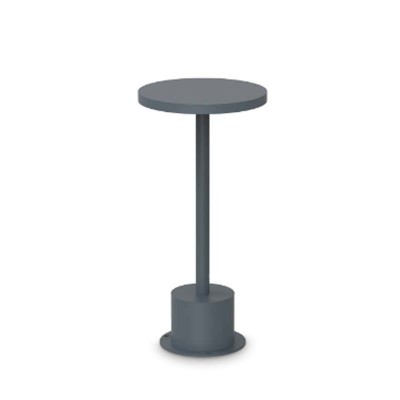 ULZED TL 11W Stolní venkovní lampa, těleso hliník, povrch černá antracit, difuzor plast opál, LED 11W, 1200lm, teplá 3000K, nabíjení USB-C, výdrž cca 4 hodiny, IP65, rozměry d=160mm, h=500mm.