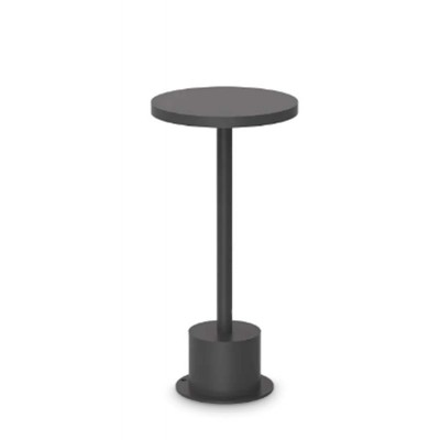 ULZED TL 11W Stolní venkovní lampa, těleso hliník, povrch černá, difuzor plast opál, LED 11W, 1200lm, teplá 3000K, nabíjení USB-C, výdrž cca 4 hodiny, IP65, rozměry d=160mm, h=250mm.