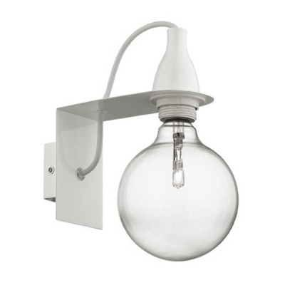 IBERIT NÁSTĚNNÁ Nástěnné svítidlo materiál kov, povrch bílá, chrom lesk, černá, červená, pro žárovku 1x70W, E27, 230V, IP20, 210x230x135mm