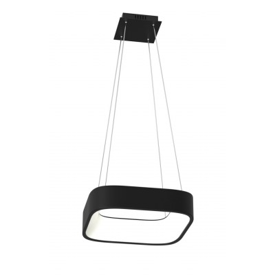 DAMA HL 36W/47W, TUYA-Z Závěsné svítidlo, těleso kov, bílá/černá, dif plast opál, LED 36W/47W, smart TUYA, Matter, Zigbee 3.0, dálk ovl. Beacon (součástí) nebo telefonem  CCT nast teplota teplá 2700K - denní 6500K, stmív.,230V, IP20, rozměry dle typu.