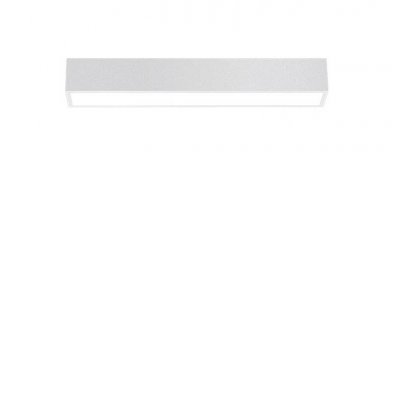LED 20W Tuya WiFi CCT IP20 Stropní svítidlo, těleso kov, povrch bílá, dif plast opál, LED 20W, 1520lm, dálk ovl. Beacon (včetně), nebo tel. TUYA WiFi, nast CCT  teplá 3000K-denní 6000K, stmív., Ra80, 230V, IP20, 580x80x90mm.