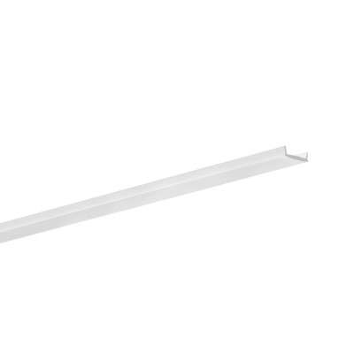 DF13A Difuzor k profilu pro LED pásky nacvakávací, materiál plast, opál mléčný, propustnost 70%, rozměry 13x4mm, l=2000mm