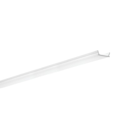 DF13B Difuzor k profilu pro LED pásky nacvakávací, materiál plast, čirá, propustnost 94%, rozměry 13x4mm, l=3000mm