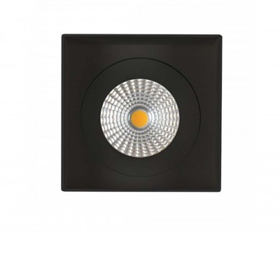 DIRK SQUARE Stropní vestavné komínkové svítidlo, těleso hliník, povrch bílá, pro žárovku, 1x50W, GU10 ES50, 230V, IP20, tř.2, rozměry 73x73x52mm